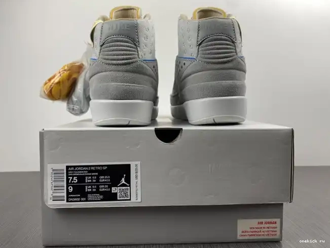 Rep Onekick Retro 2 Grey DN3802-001 Jordan Union Fog 0424